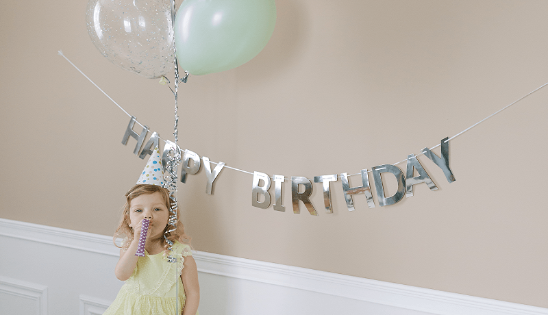 Messages pour souhaiter un joyeux anniversaire pour un enfant de 3 ans