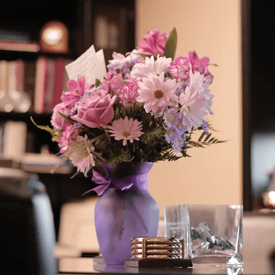 Messages pour accompagner des fleurs pour un anniversaire de mariage